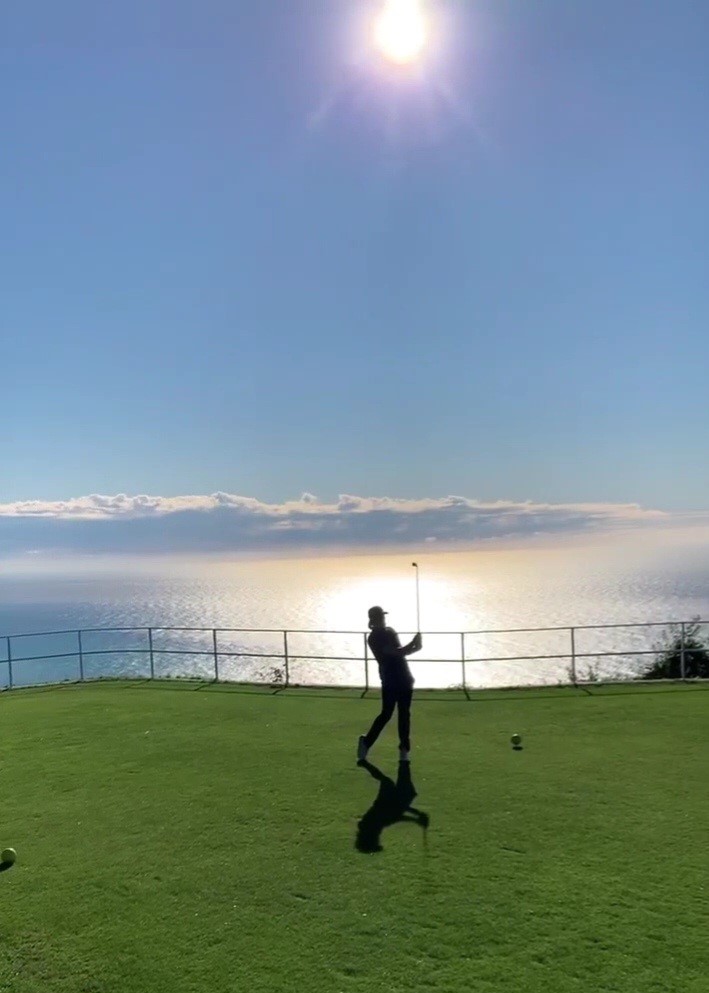 Golfa på Rivieran